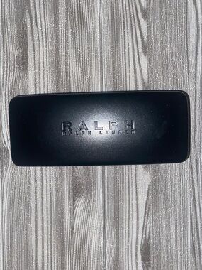 Ralph Lauren Black Hard-Shell Sunglasses Case